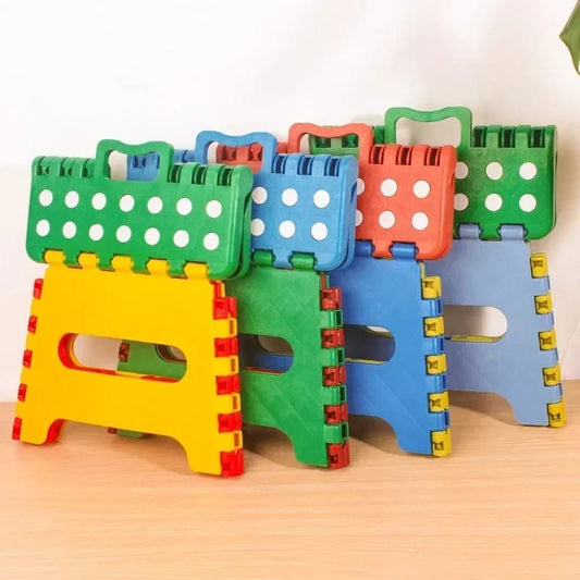 Foldable Plastic Stool with Handle Premium Quality