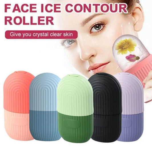 Silicon Ice Roller Face & Body Massager  Made In China  Mix Random Colors